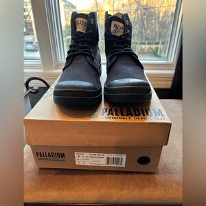 Palladium Men's Black High-Top Boots